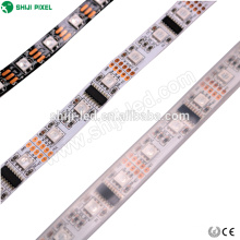 5m rollo 12v y 24v 60 leds / m dmx led flexible rgb tira de luz 5050